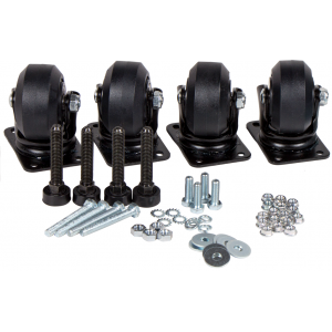 High load castors and feet kit for LANMASTER DC cabinets